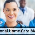 November is National Home Care Month. Team of nurses and doctors.