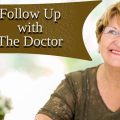 Following up with your doctor. Lady on the cell phone chatting with her doctor.